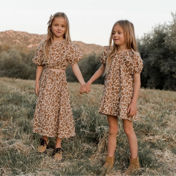Rylee + Cru Other - NEW RYLEE + CRU WILLOW DRESS / GOLD GARDENS